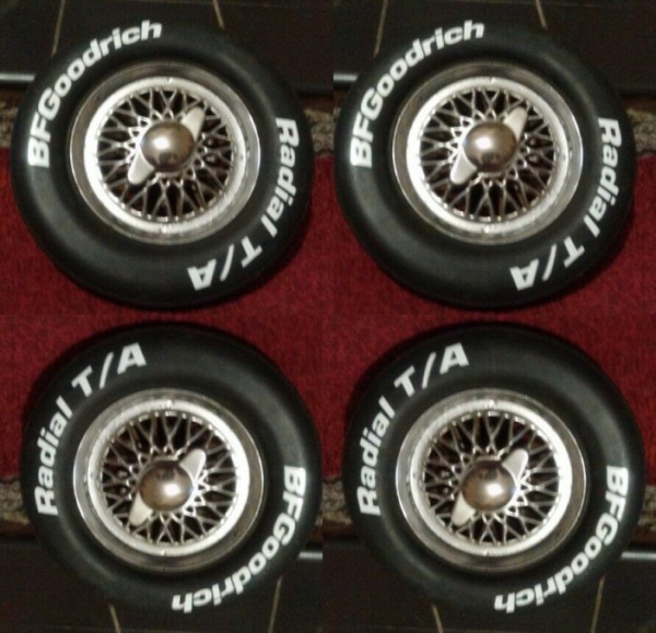 Grand Prix Racer 1.5 inch Hub Caps Spinners 38mm